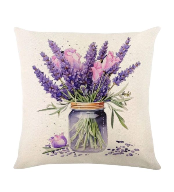 Dekorative Kissen Premium Lavendelkissen 30x40 cm inkl. Kissenbezug – Wellness für Zuhause