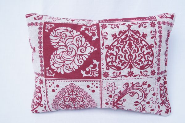 Lavendelkissen „Amore Granate“ – Duftkissen in elegantem Bordeauxrot