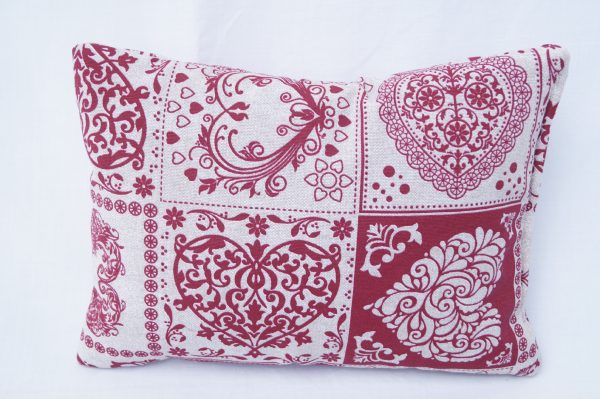 Lavendelkissen „Amore Granate“ – Duftkissen in elegantem Bordeauxrot