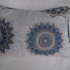 Lavendelkissen Blaue Blumen – beruhigendes Duftkissen mit wunderschönem Blumenmotiv